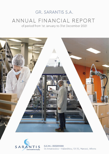 Miniature Gr. Sarantis S.A. Rapport financier 2021