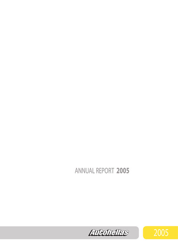 Thumbnail Autohellas Annual Report 2005