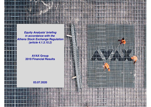 Thumbnail Avax S.A. Financial Report 2019