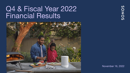 Vorschaubild Sonos
 Quartalsbericht 2022-q4