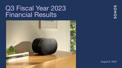 Vorschaubild Sonos
 Quartalsbericht 2023-q3