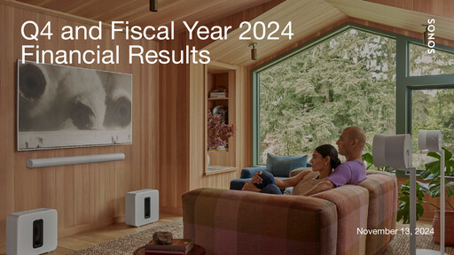 Vorschaubild Sonos
 Quartalsbericht 2024-q4