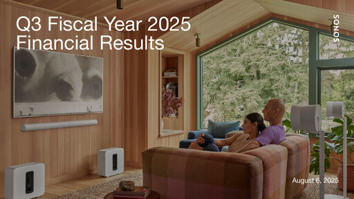 Vorschaubild Sonos
 Quartalsbericht 2025-q3