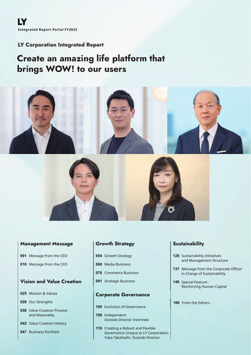 Thumbnail LY Corporation Annual Report fy2023