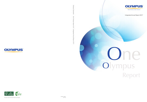 Thumbnail Olympus Annual Report 2017