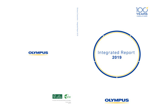 Thumbnail Olympus Annual Report 2019
