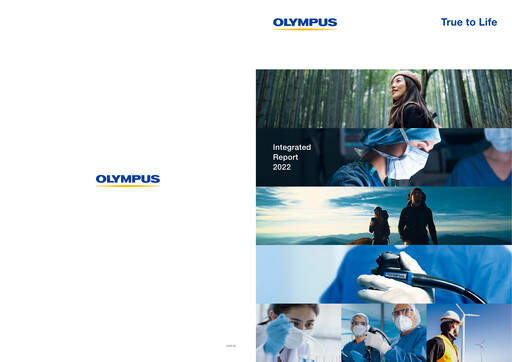 Thumbnail Olympus Annual Report 2022