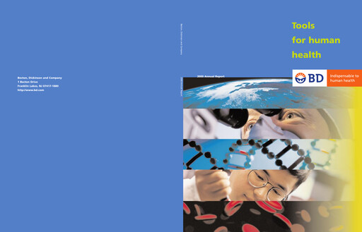 Thumbnail Becton Dickinson Annual Report 2000