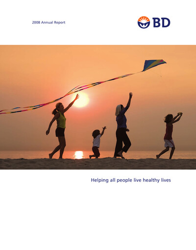 Thumbnail Becton Dickinson Annual Report 2008