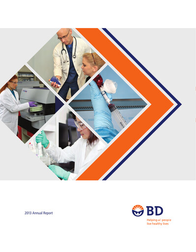 Thumbnail Becton Dickinson Annual Report 2013