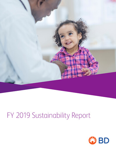 Thumbnail Becton Dickinson Sustainability Report fy2019