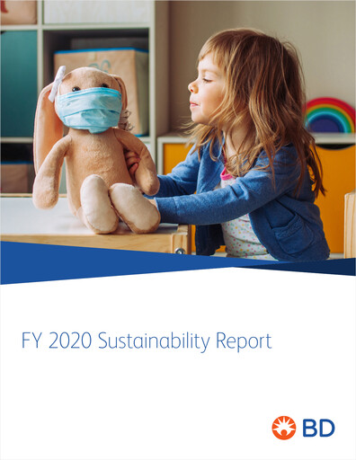 Thumbnail Becton Dickinson Sustainability Report fy2020
