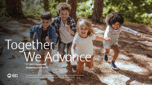 Thumbnail Becton Dickinson Sustainability Report fy2023