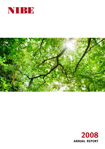 Thumbnail NIBE Industrier Annual Report 2008