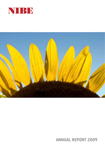 Thumbnail NIBE Industrier Annual Report 2009