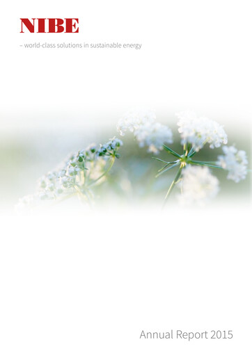 Thumbnail NIBE Industrier Annual Report 2015