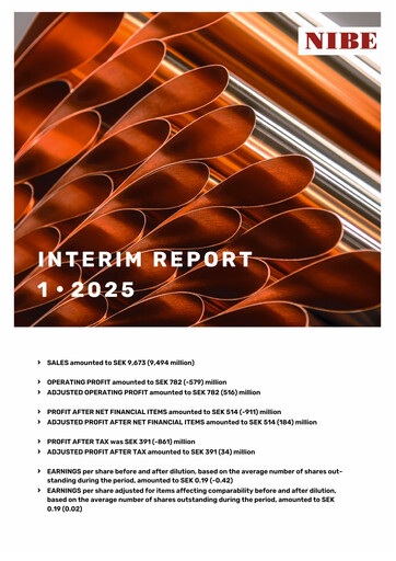 Thumbnail NIBE Industrier Quarterly Report 2025-q1