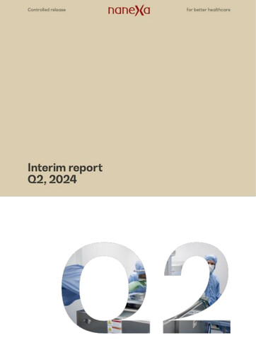 Thumbnail Nanexa AB Half-year Report 2024-h1