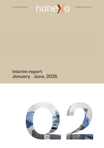 Thumbnail Nanexa AB Half-year Report 2025-h1