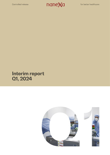 Thumbnail Nanexa AB Quarterly Report 2024-q1