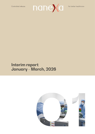 Thumbnail Nanexa AB Quarterly Report 2026-q1
