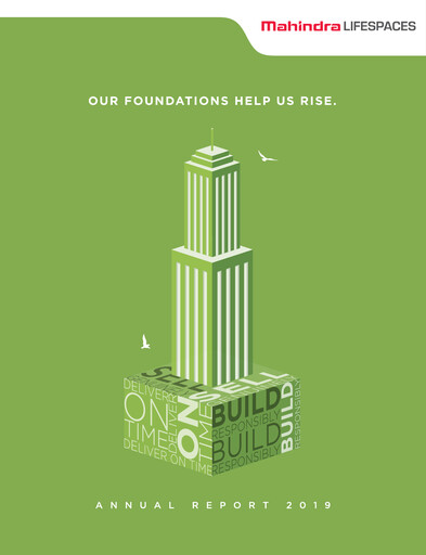 Vorschaubild Mahindra Lifespaces
 Jahresbericht 2019