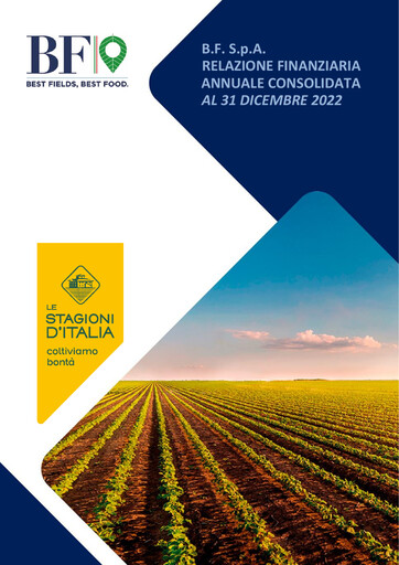 Thumbnail B.F. S.p.A. Annual Report 2022