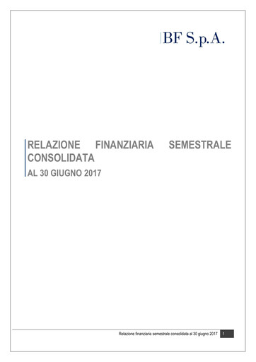 Thumbnail B.F. S.p.A. Half-year Report 2017-h1