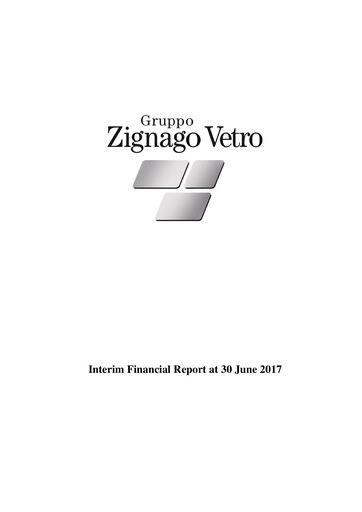 Thumbnail Zignago Vetro Financial Report 2017-h1