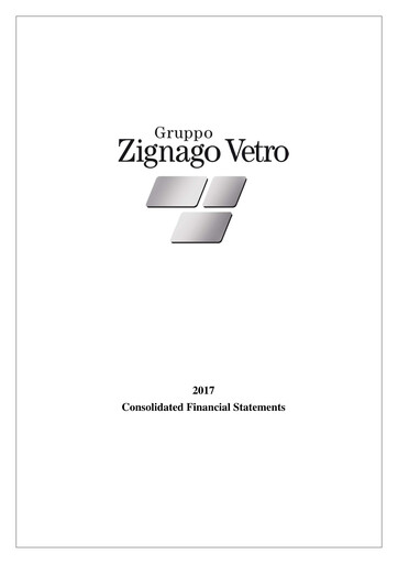 Thumbnail Zignago Vetro Financial Report 2017