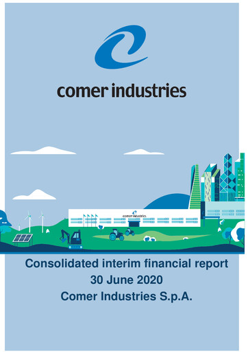 Miniature Comer Industries Rapport semestriel 2020-h1
