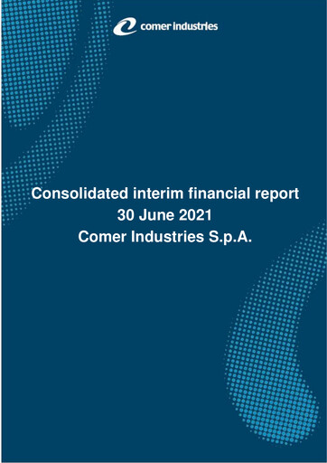 Miniature Comer Industries Rapport semestriel 2021-h1