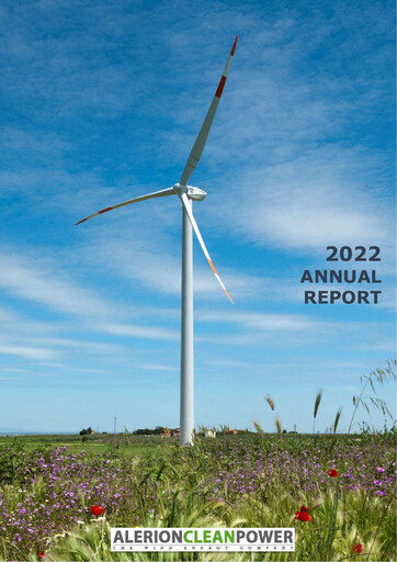 Thumbnail Alerion Clean Power Annual Report 2022