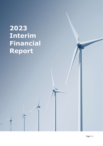 Thumbnail Alerion Clean Power Financial Report 2023-h1