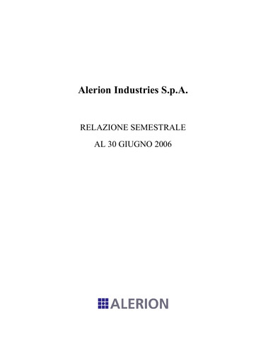 Thumbnail Alerion Clean Power Financial Report 2006-h1
