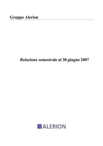 Thumbnail Alerion Clean Power Financial Report 2007-h1