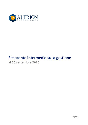 Thumbnail Alerion Clean Power Financial Report 2015-h1