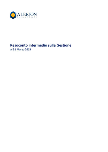 Thumbnail Alerion Clean Power Quarterly Report 2013-q1