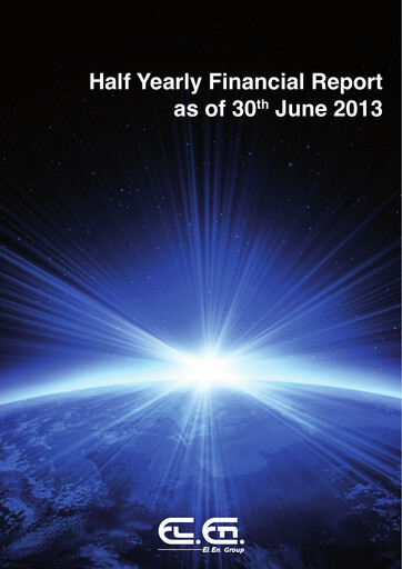 Thumbnail EL.En. S.p.A. (Elen Group) Half-year Report 2013-h1
