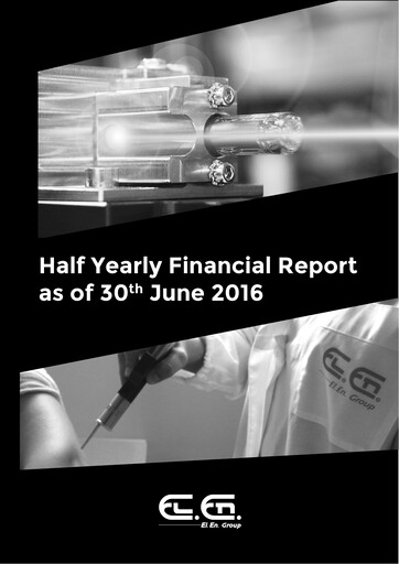 Thumbnail EL.En. S.p.A. (Elen Group) Half-year Report 2016-h1