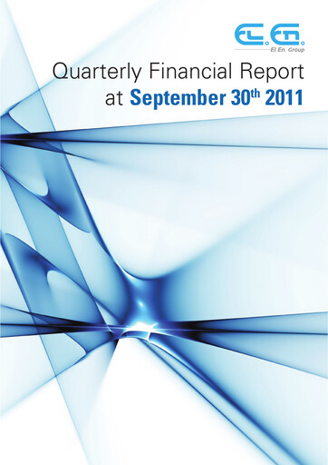Vorschaubild EL.En. S.p.A. (Elen Group) Quartalsbericht 2011-q3