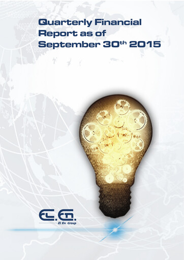 Vorschaubild EL.En. S.p.A. (Elen Group) Quartalsbericht 2015-q3