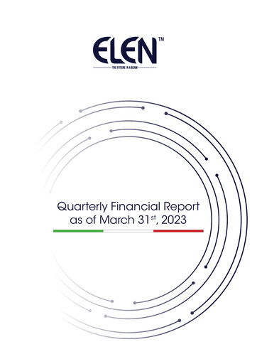 Vorschaubild EL.En. S.p.A. (Elen Group) Quartalsbericht 2023-q1