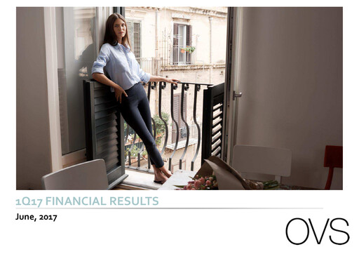 Miniature OVS S.p.A. Rapport trimestriel 2017-q1