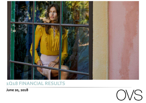 Miniature OVS S.p.A. Rapport trimestriel 2018-q1