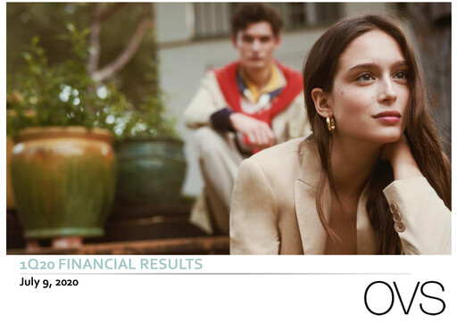 Miniature OVS S.p.A. Rapport trimestriel 2020-q1