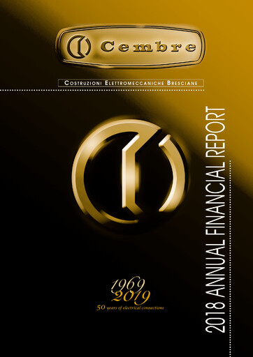 Thumbnail Cembre S.p.A. Financial Report 2018