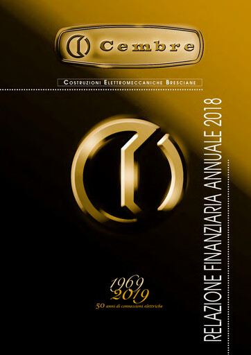Thumbnail Cembre S.p.A. Financial Report 2018