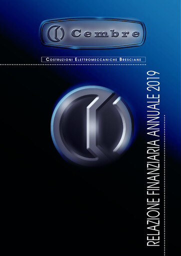 Thumbnail Cembre S.p.A. Financial Report 2019