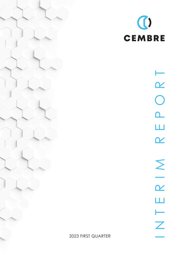 Thumbnail Cembre S.p.A. Quarterly Report 2023-q1